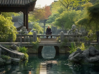 曹修古池上诗意盎然，田园画卷赏析