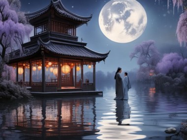 七夕古韵，刘禹锡诗篇中的时空浪漫