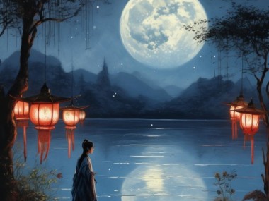 月满中秋，诗意流淌——李峤中秋其二诗意赏析