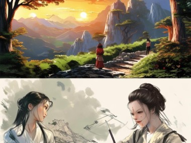 探寻古诗山行之美，韵味与现代翻译的艺术交锋