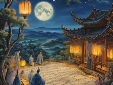 唐代诗星璀璨，文化瑰宝中的诗人传承与影响之旅