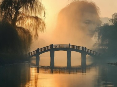柳桥晚眺，陆游穿越时空的视觉与情感交响