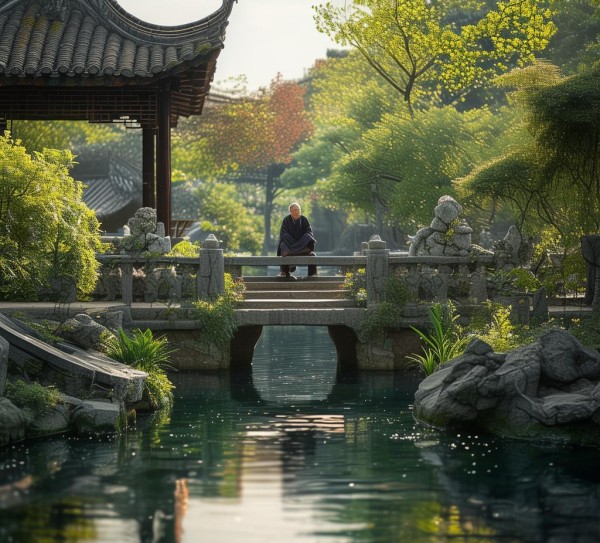 曹修古池上诗意盎然，田园画卷赏析,曹修古池上诗意盎然，田园画卷赏析,田园画卷,第1张