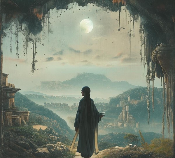 穿越时空，野望古诗的意境探寻与诗意翻译,穿越时空，野望古诗的意境探寻与诗意翻译,穿越时空,诗意翻译,第1张
