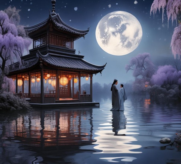 七夕古韵，刘禹锡诗篇中的时空浪漫,七夕古韵，刘禹锡诗篇中的时空浪漫,魅力,美好时光,穿越时空,第1张