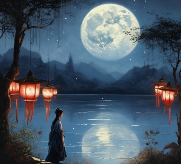 月满中秋，诗意流淌——李峤中秋其二诗意赏析,月满中秋，诗意流淌——李峤中秋其二诗意赏析,美好时光,第1张