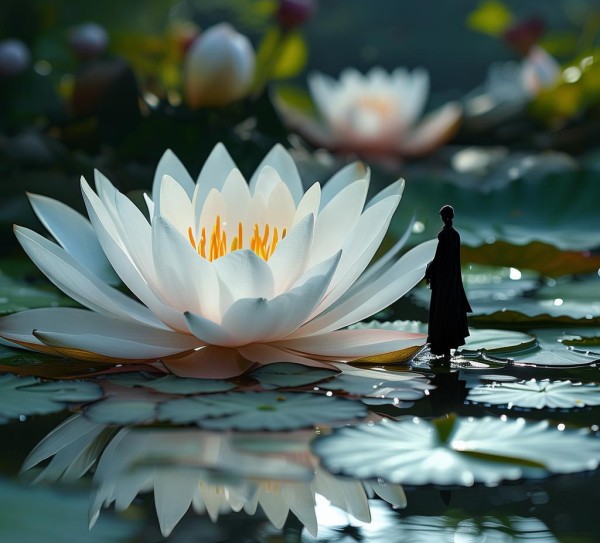 古韵水仙赋，花中君子风华赞,古韵水仙赋，花中君子风华赞,自然,高洁,第1张