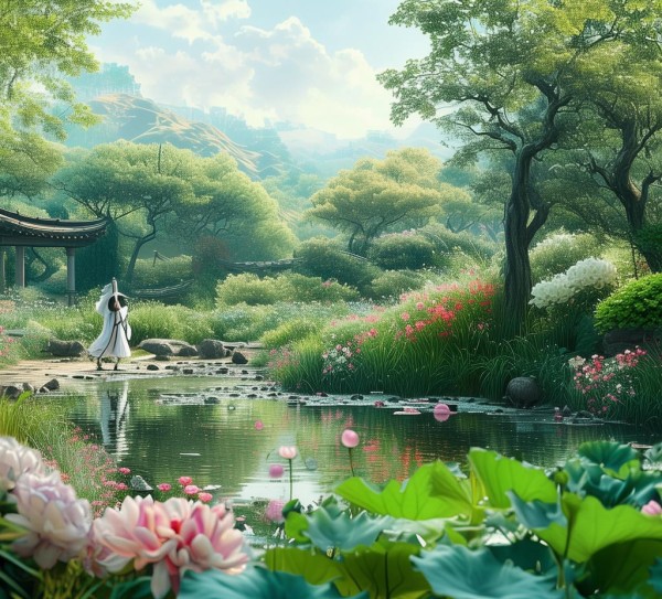 初夏诗韵，古诗翻译中的诗意之旅,初夏诗韵，古诗翻译中的诗意之旅,魅力,自然,美好时光,第1张