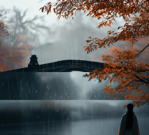 新秋风雨，古典诗词中的自然情感交融解读,新秋风雨，古典诗词中的自然情感交融解读,自然,诗意,第1张