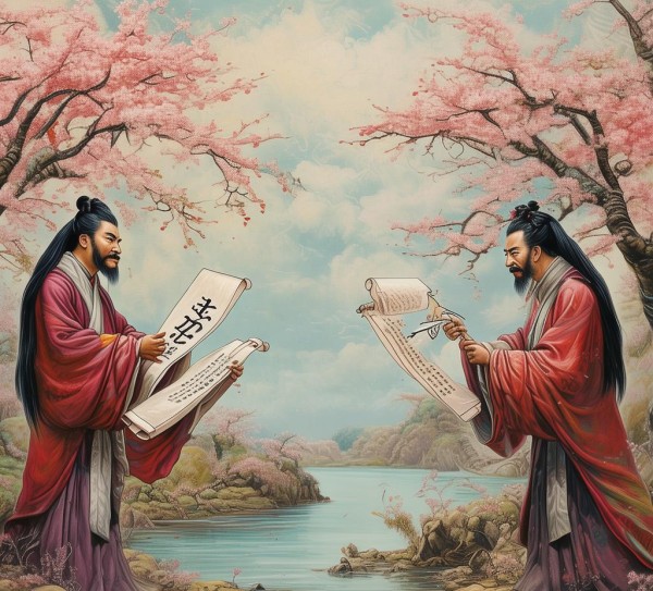 唐代七言诗巅峰对决，揭秘绝世佳作,唐代七言诗巅峰对决，揭秘绝世佳作,魅力,自然,诗意,第1张