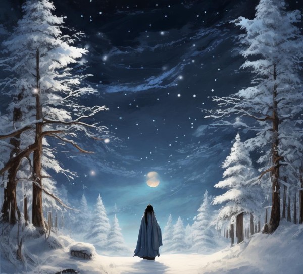 寒夜古诗词译韵，跨越时空的文学对话,寒夜古诗词译韵，跨越时空的文学对话,魅力,自然,智慧,第1张