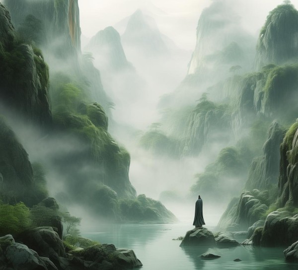 古诗词中的山水意境与人生哲理探析,古诗词中的山水意境与人生哲理探析,哲理,第1张