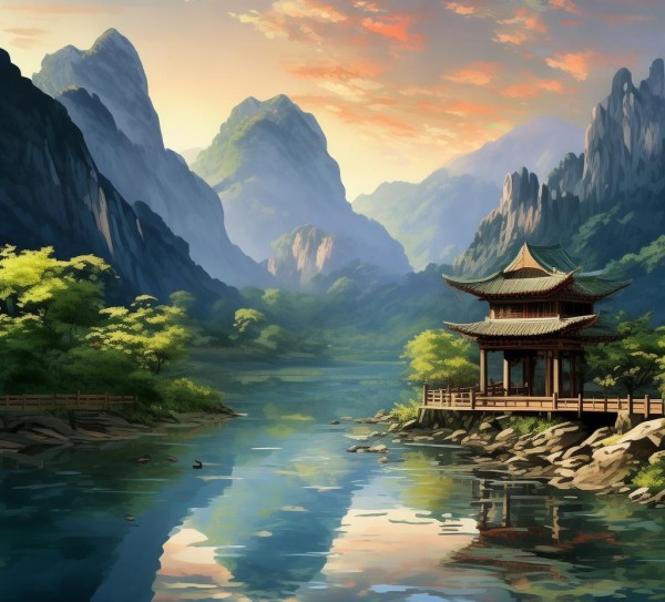 王湾次北固山下，山水与家国的深情交织,王湾次北固山下，山水与家国的深情交织,自然,哲理,故乡,第1张