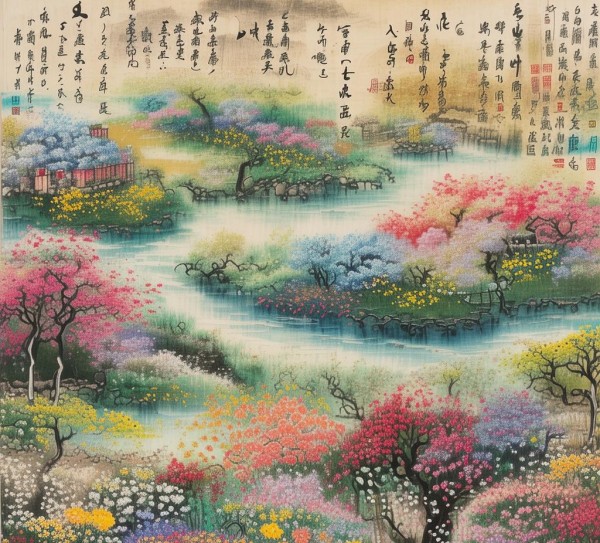 唐高骈笔下盛世长卷，边方春兴的意境与解读,唐高骈笔下盛世长卷，边方春兴的意境与解读,盛世意境,第1张